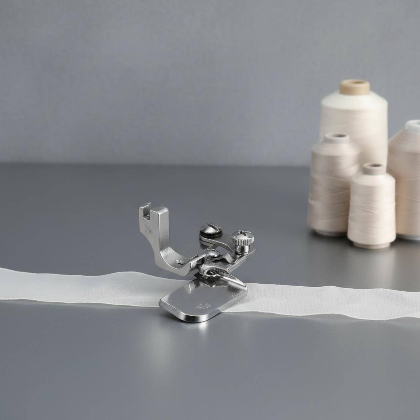 Sewing Hemming - カーブヘムプレッサーフット 長持ちするロールヘムフット ソーイングアクセサリー ユニバーサルフィット クラフト用品 複数サイズ