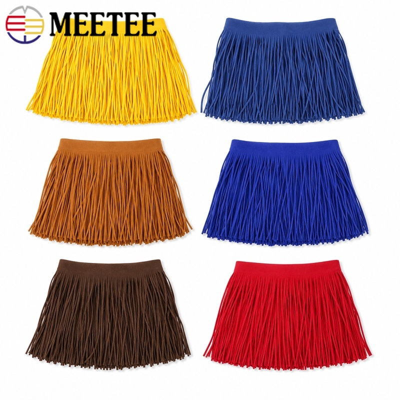 Sewing Thread In Textile - 2/4メートル 3mmx15cm タッセルフリンジトリム コットンロングスレッドレース スカート、ドレス、ハンドバッグ、カーテン、コスチューム、縫製、装飾、工芸用