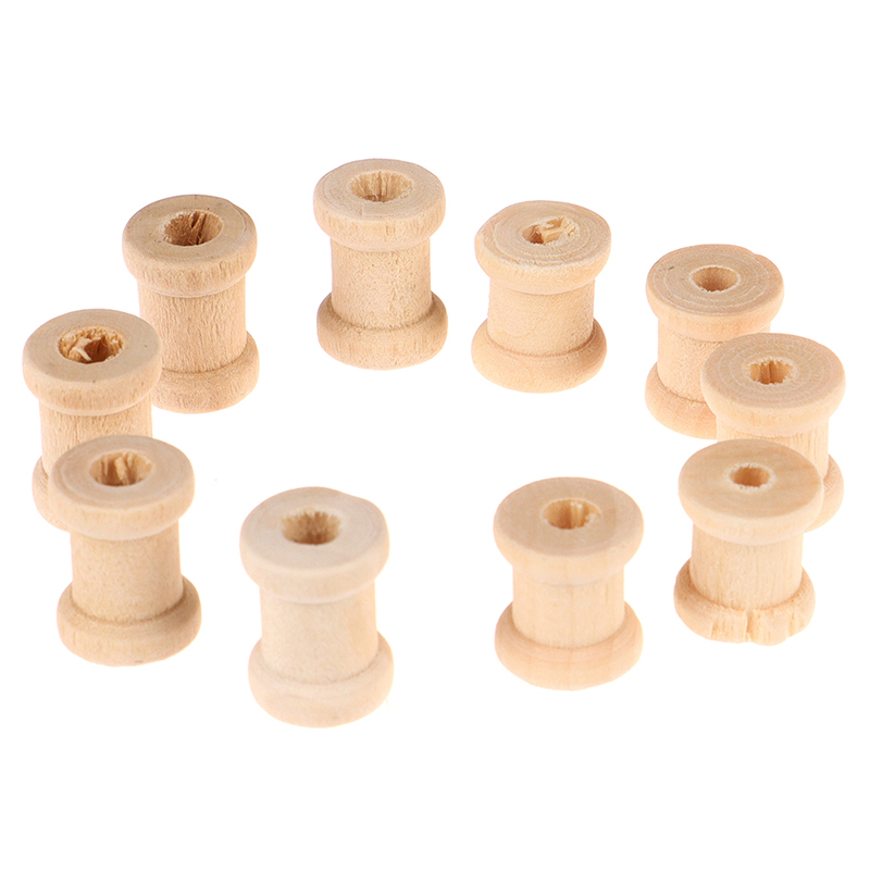 /KQM/100個入り 木製空糸巻き板 木製ボビン リールオ - Thread Bobbins Empty のレビューと価格