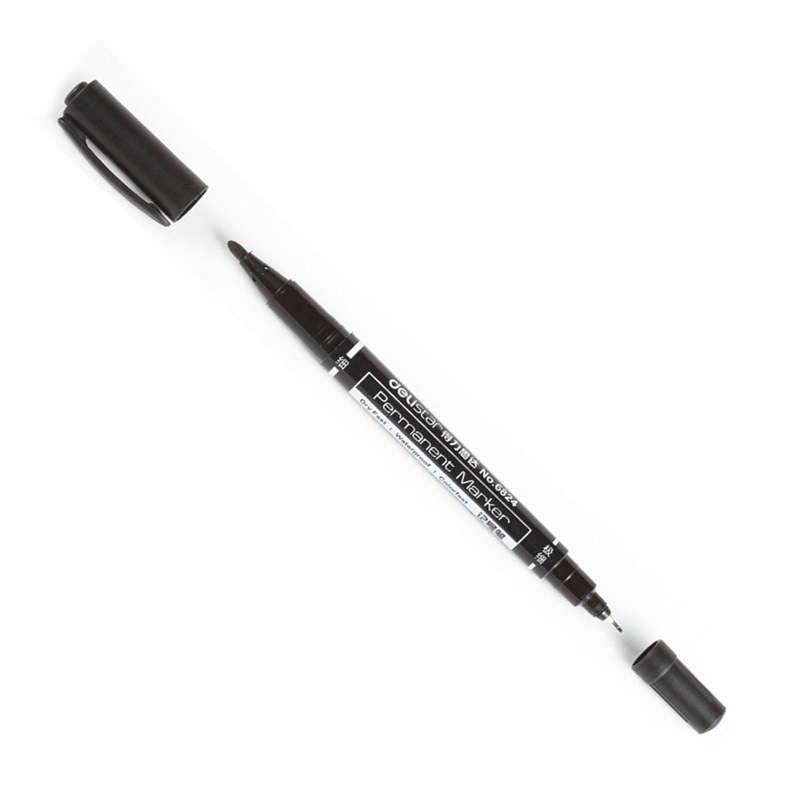 デリ0.5ミリメートル/1ミリメートルデュアル先端ドライファ - Fabric Marking Pen のレビューと価格