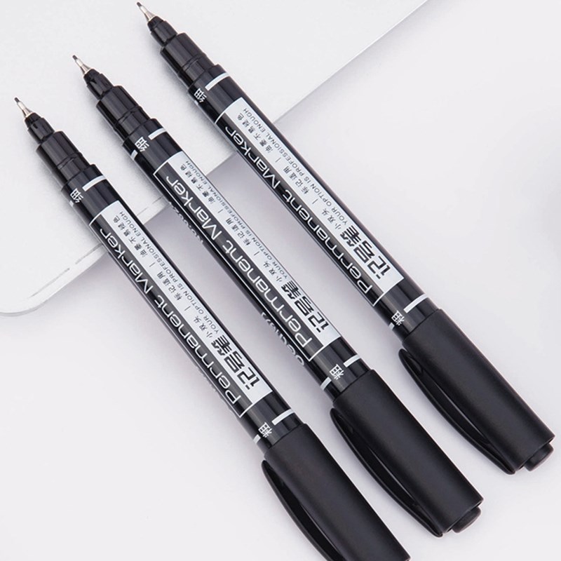 デリ0.5ミリメートル/1ミリメートルデュアル先端ドライファ - Fabric Marking Pen のレビューと価格