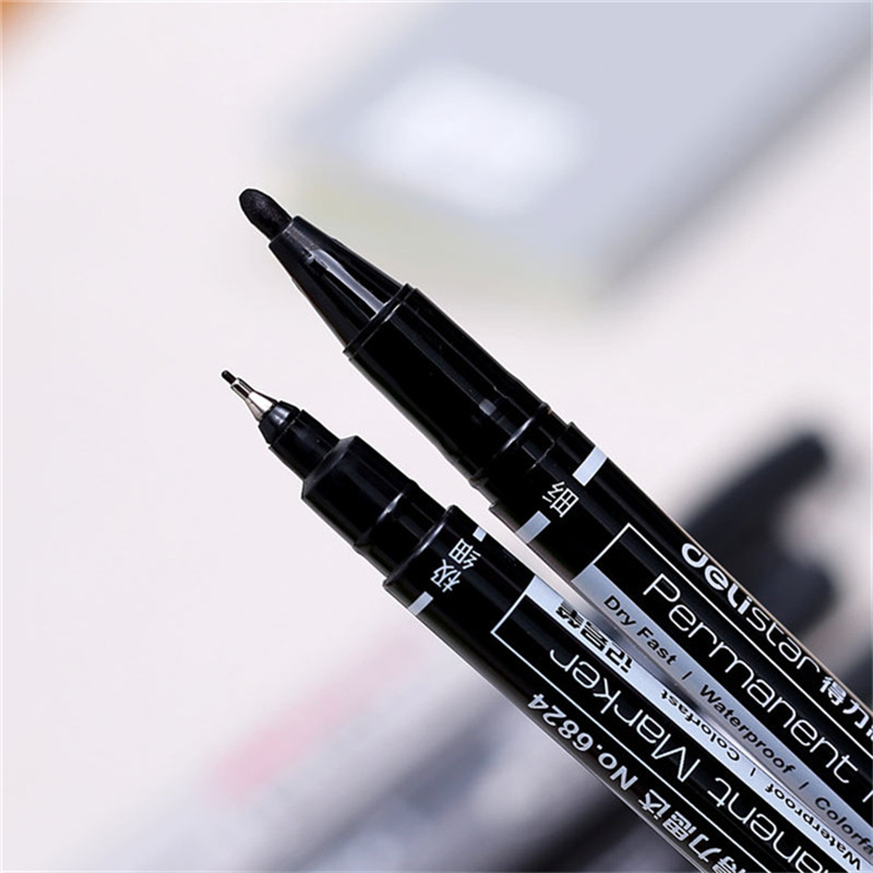 デリ0.5ミリメートル/1ミリメートルデュアル先端ドライファ - Fabric Marking Pen のレビューと価格