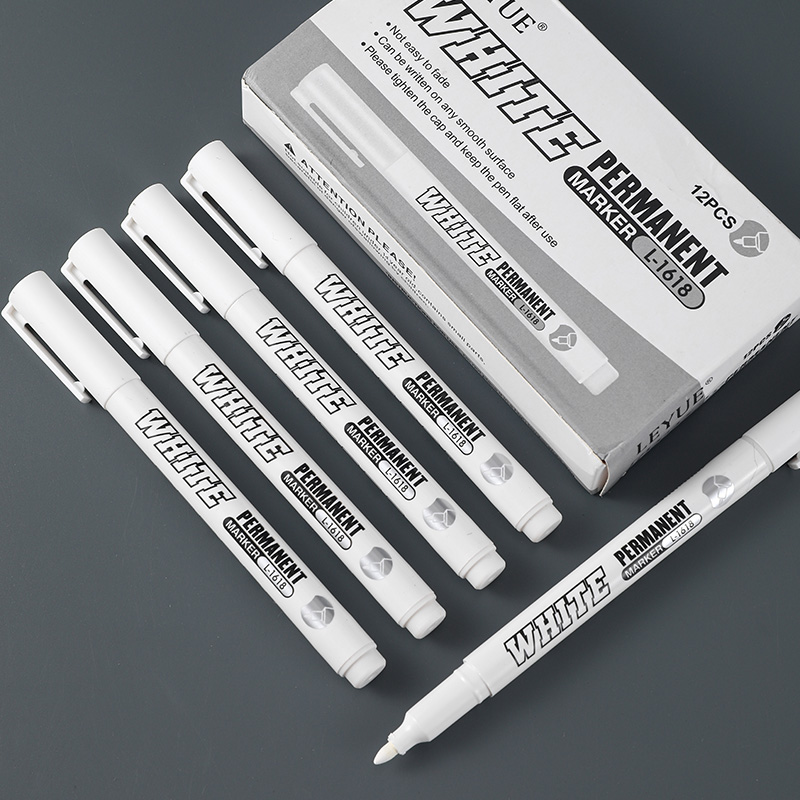 新しい 1/2/3 個防水金属マーカー永久白ペイントペン洗濯 - Fabric Marking Pen のレビューと価格