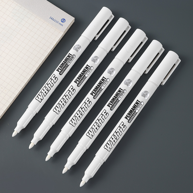 新しい 1/2/3 個防水金属マーカー永久白ペイントペン洗濯 - Fabric Marking Pen のレビューと価格