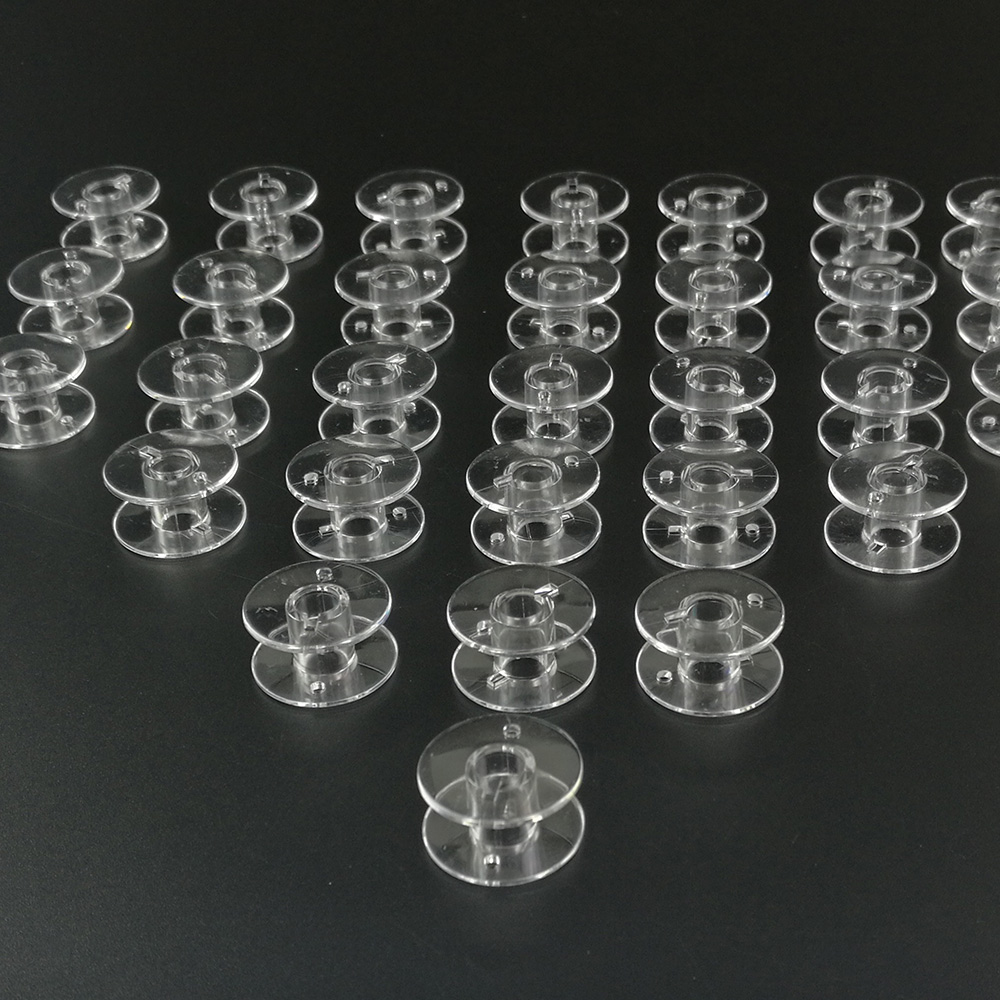 空のワイヤースプールbins,50個,丸いエンドコード,糸通 - Thread Bobbins Empty のレビューと価格