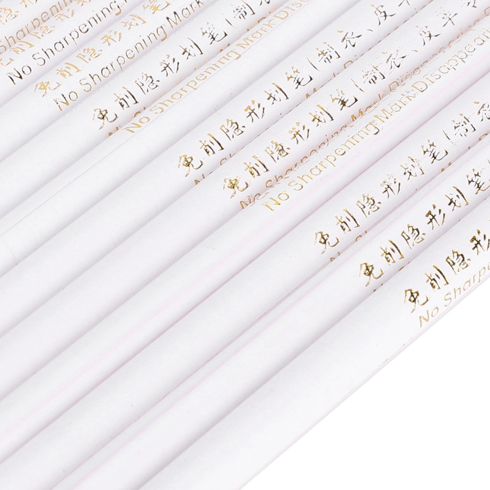 24本入り 耐久性のある削らない縫製用マーカーペンシル ホワ - Fabric Marking Pen のレビューと価格