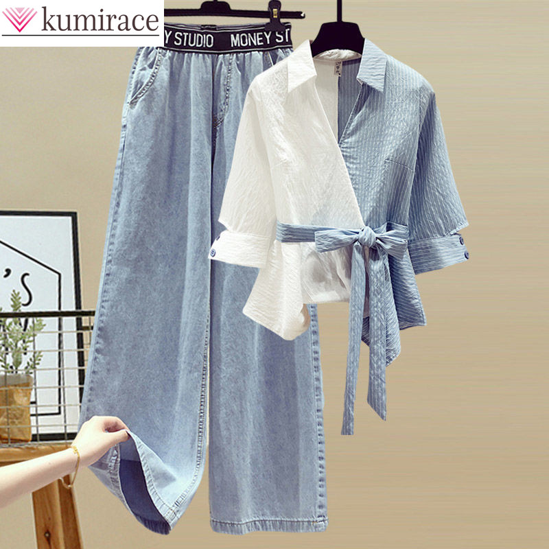 女性用シルクシフォンシャツセット,女性用トラックスーツ,エレ - Sewing V のレビューと価格