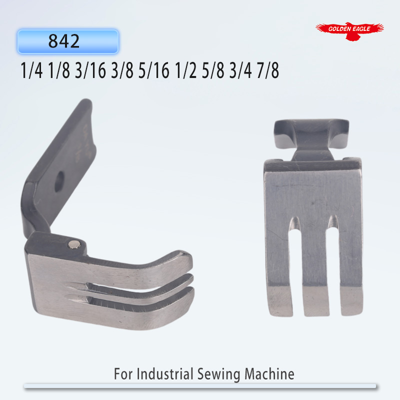 842 ダブルニードルオープン押さえ金具/842 オープンス - Industrial Textile Sewing Machine のレビューと価格