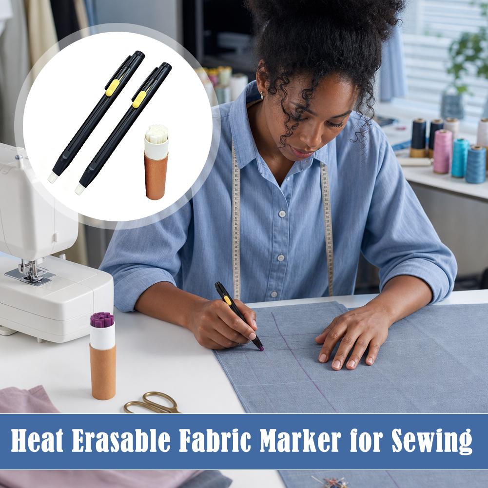 テーラーズ インビジブルチョークペンシルセット 調整可能な生 - Fabric Marking Pen のレビューと価格