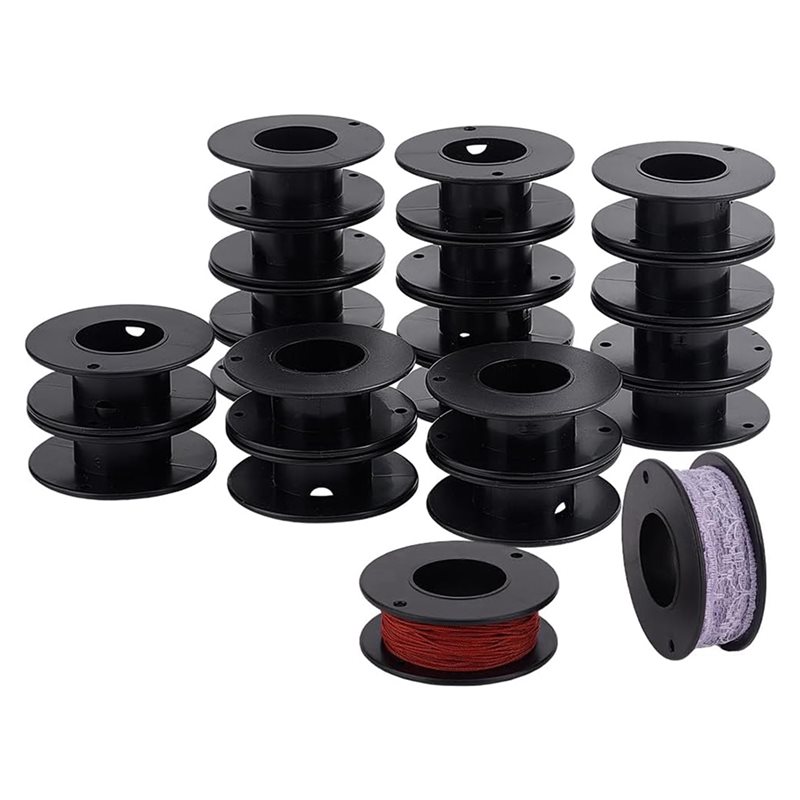 A25F-60個入り空スプール、2.1X0.7インチプラスチ - Thread Bobbins Empty のレビューと価格