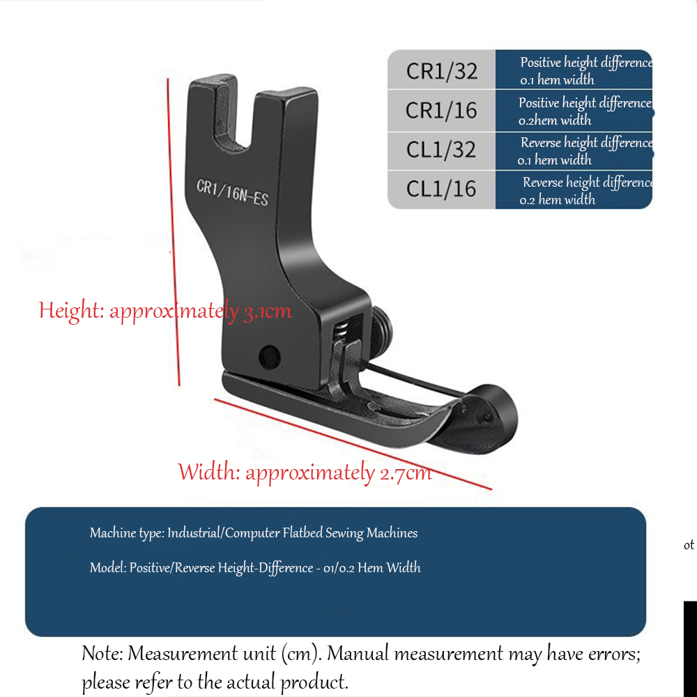 ブラックチタン鋼製ハイロープレスフット（スプリング付き）、工 - Industrial Textile Sewing Machine のレビューと価格