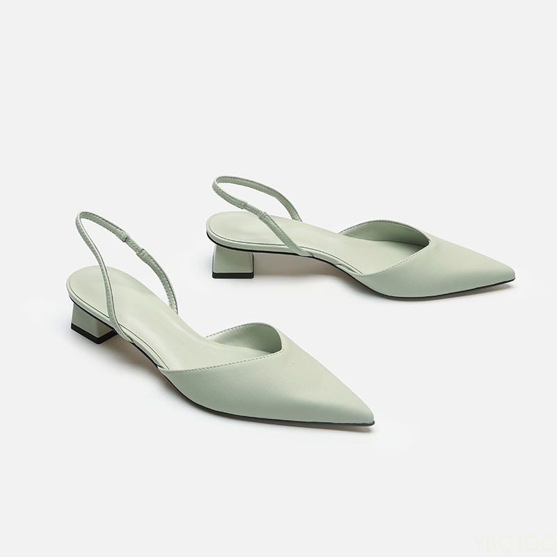 包頭サンダル女性の 2023 新しい夏シンプルな尖ったスクエ - Sewing New のレビューと価格