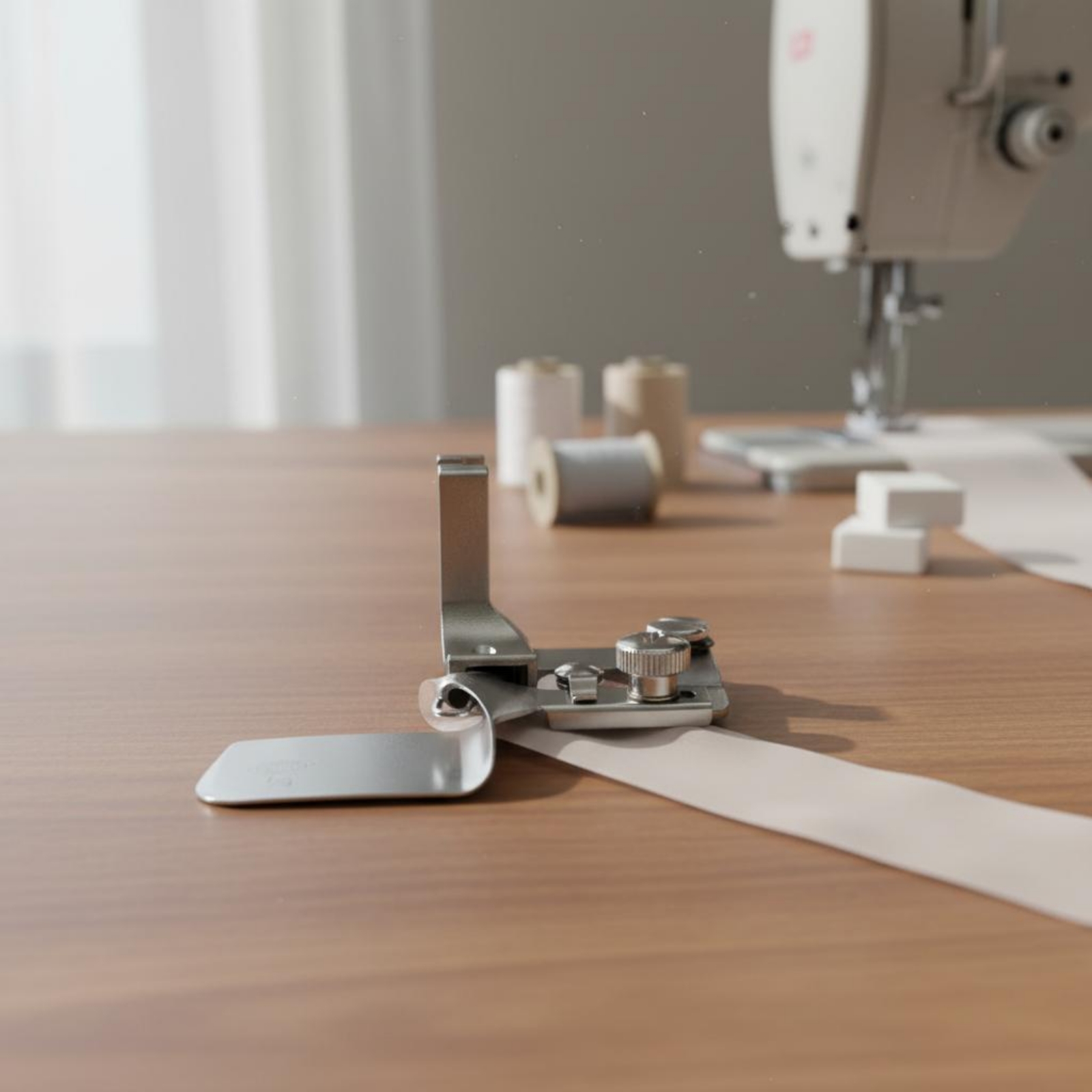 カーブヘムプレッサーフット 長持ちするロールヘムフット ソー - Sewing Hemming のレビューと価格