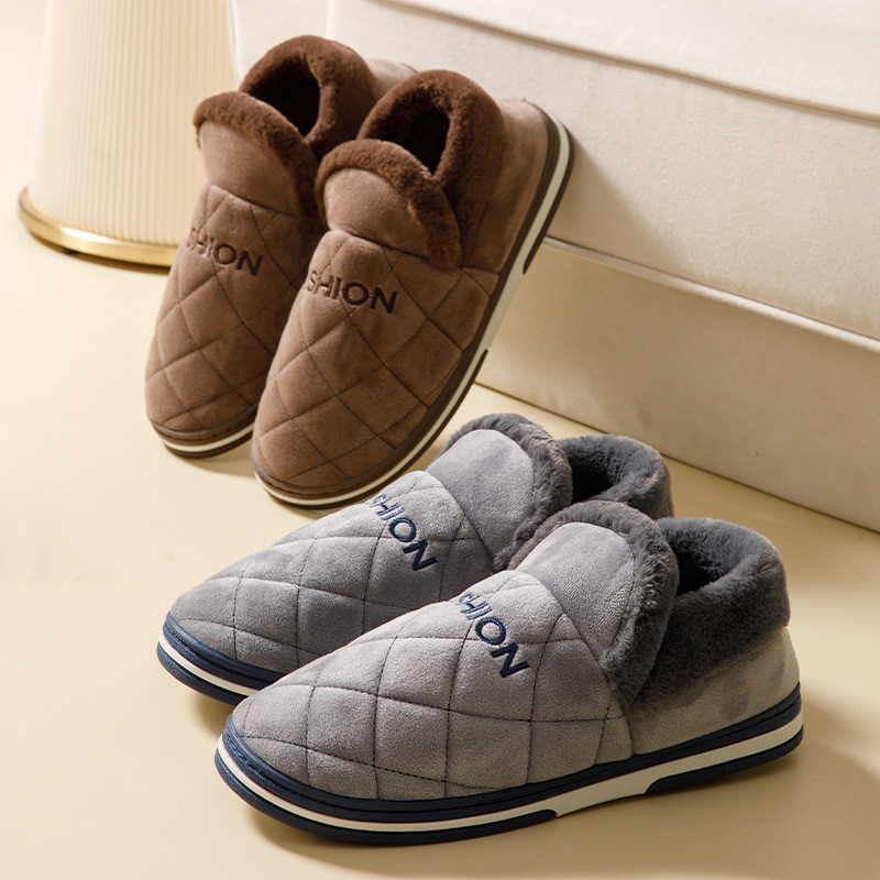ビッグサイズ 47 48 49 50 男性冬暖かいスリッパ防 - Sewing House のレビューと価格