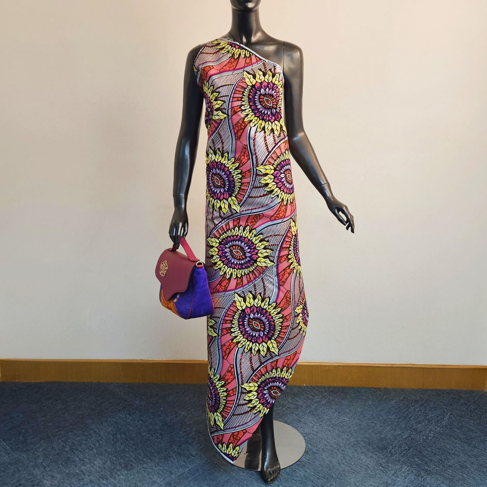 6ヤードの長さのコットンアフリカ風ワックスバティック生地、縫 - Sewing Batik Fabric のレビューと価格