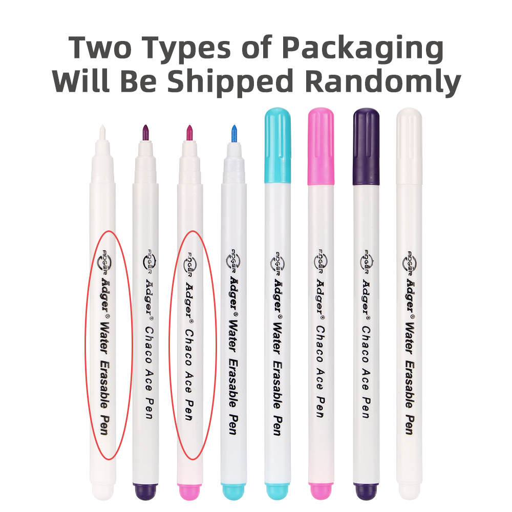 20個入り4色キルティングステッチマーカー、水消せるペン、空 - Fabric Marking Pen のレビューと価格